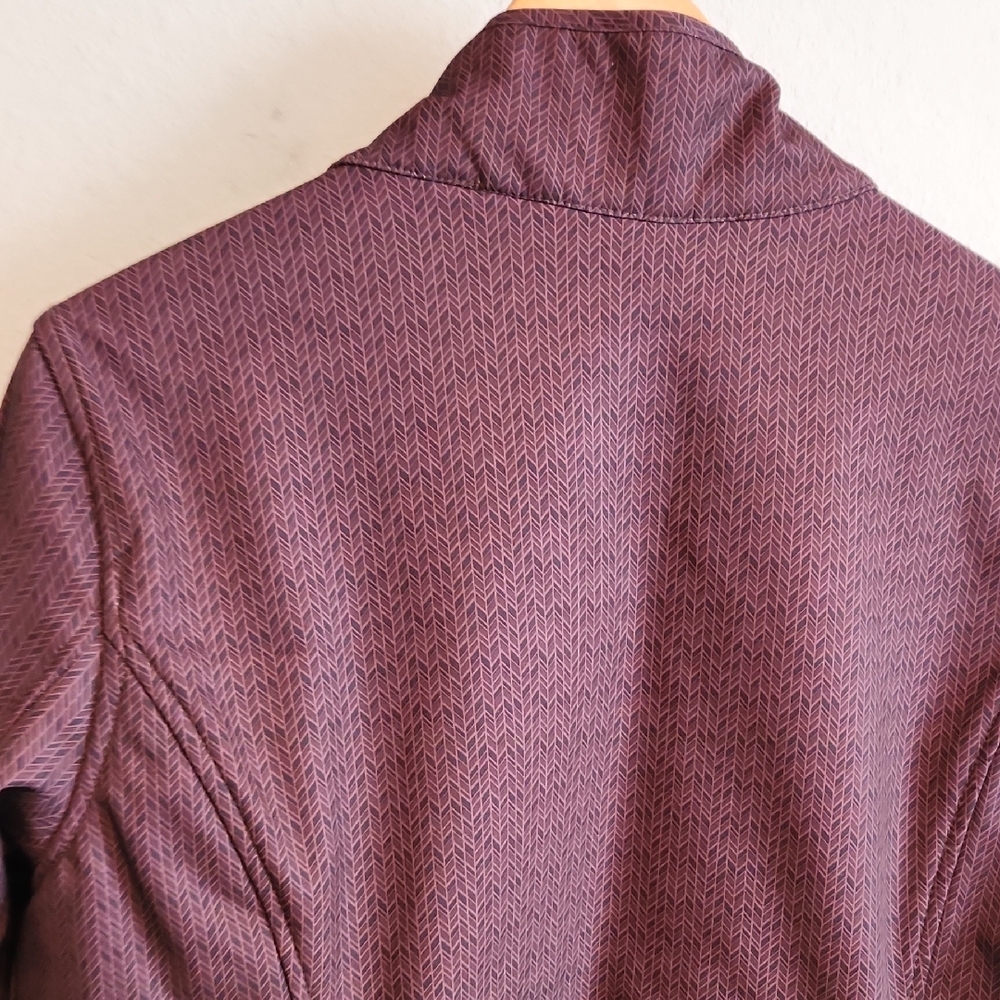 Cinch Burgundy Jacket with Sky Blue Details - Picture 5 of 6